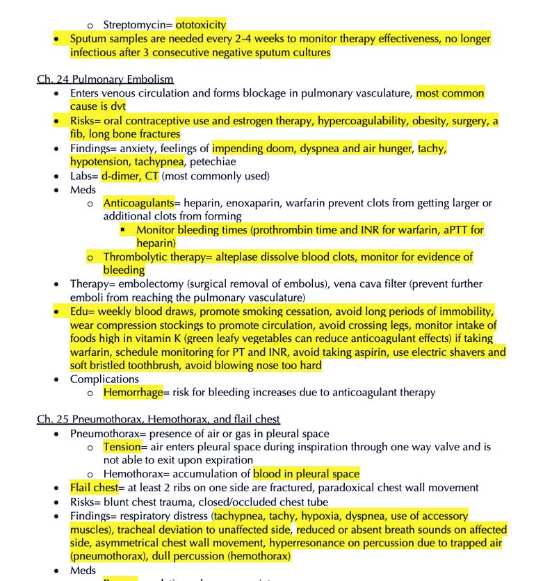 ATI Med Surg Study Guide Etsy