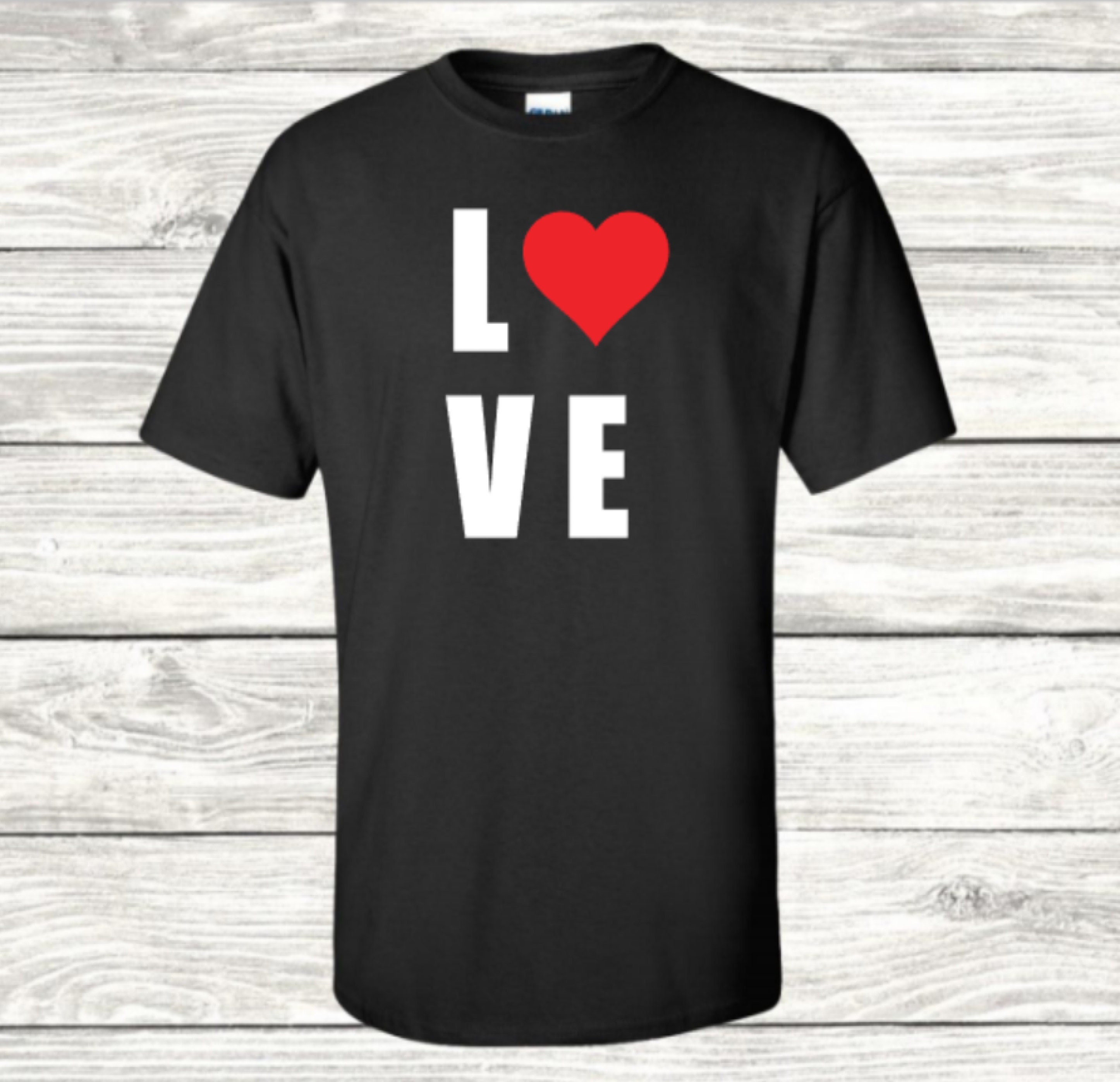 Love T-shirt Heart Tee Love Shirt Love Heart Shirt Love | Etsy