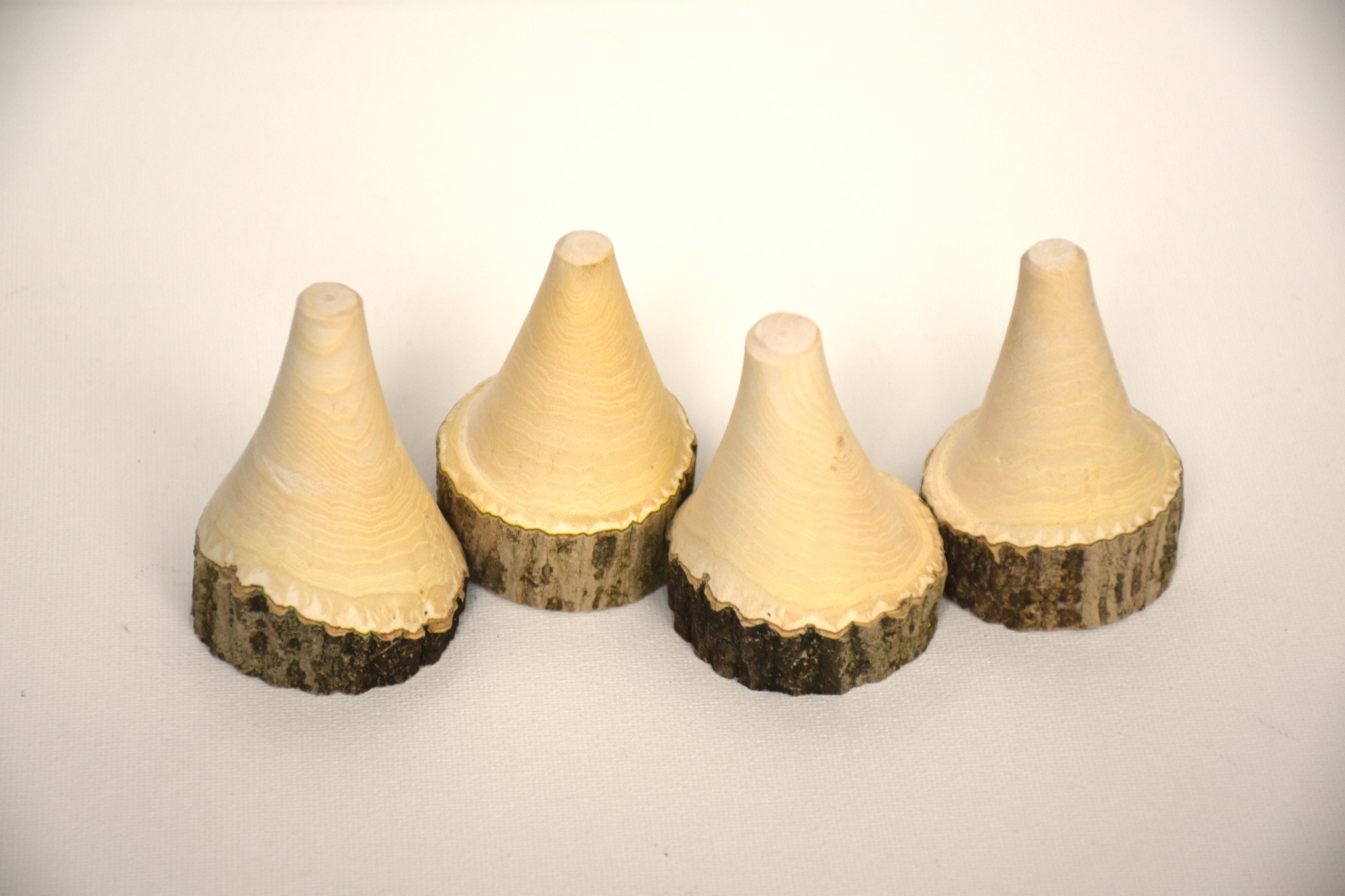 Wood Ring Cone Handmade Maple Wood Ring Storage Cone Wood Etsy