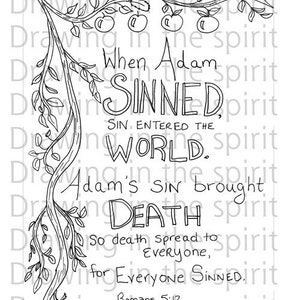 Print at Home Coloring Pages My Jesus Lives Six 8.5x11 Bible Verse Coloring Pages Christian Scripture Quote image 2