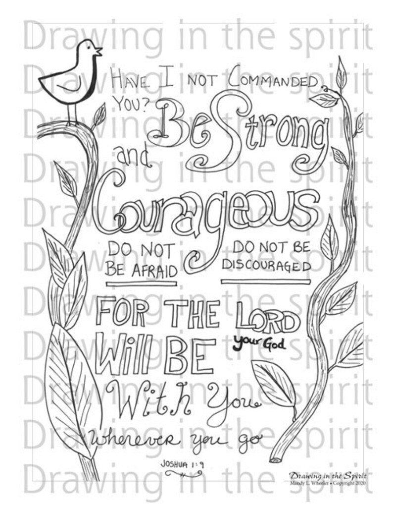 Print at Home Coloring Pages My Jesus Lives Six 8.5x11 Bible Verse Coloring Pages Christian Scripture Quote image 5