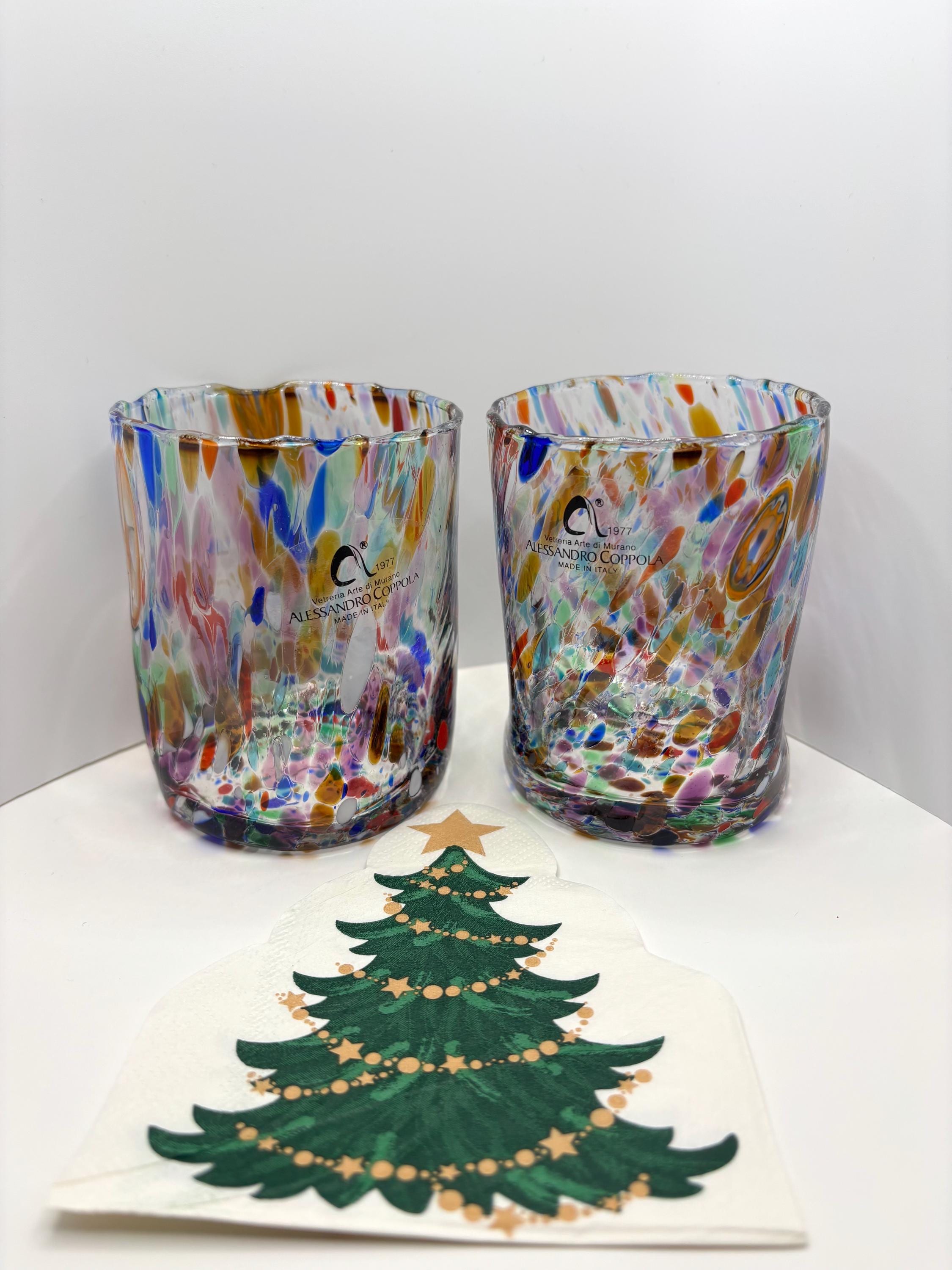 Vetreria Arte Di Murano Glassworks in Italy, Signed by Alessandro 