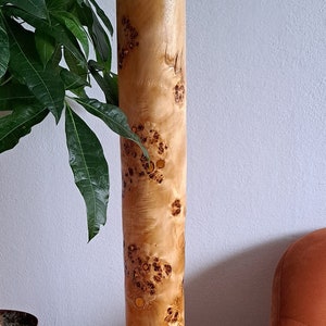 Table lamp - Venner lamp - Warm light - natural lighting - bedroom lamp - tubelamps - wood lamp - boho decoration -
