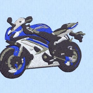 yamaha motorcycle embroidery file