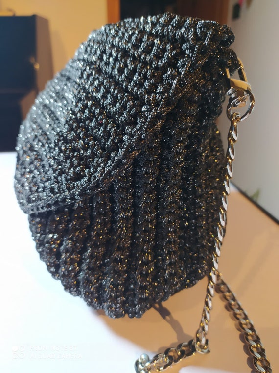 OUNCE glitter handmade bag ブラック The Wizard of Oz x Fossil Special-Edition Black Sequin Jolie