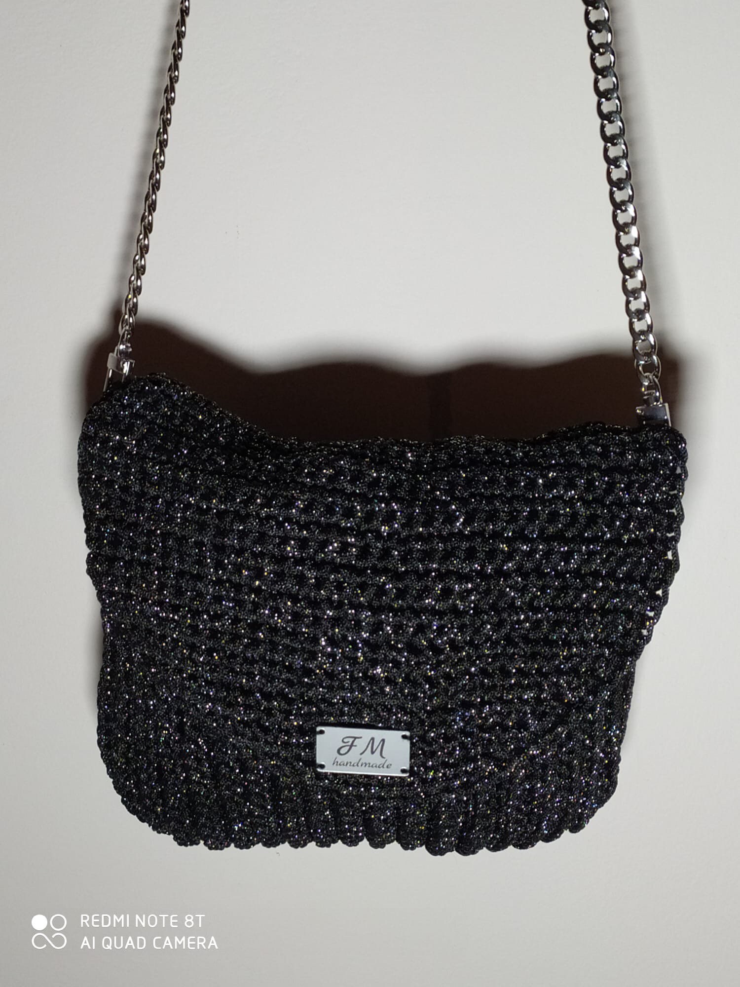 OUNCE glitter handmade bag ブラック Amazon.com: ZLM BAG US Women's Glitter Sequins Shoulder Tote