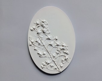 Oval Botanical Wall Art - Etsy