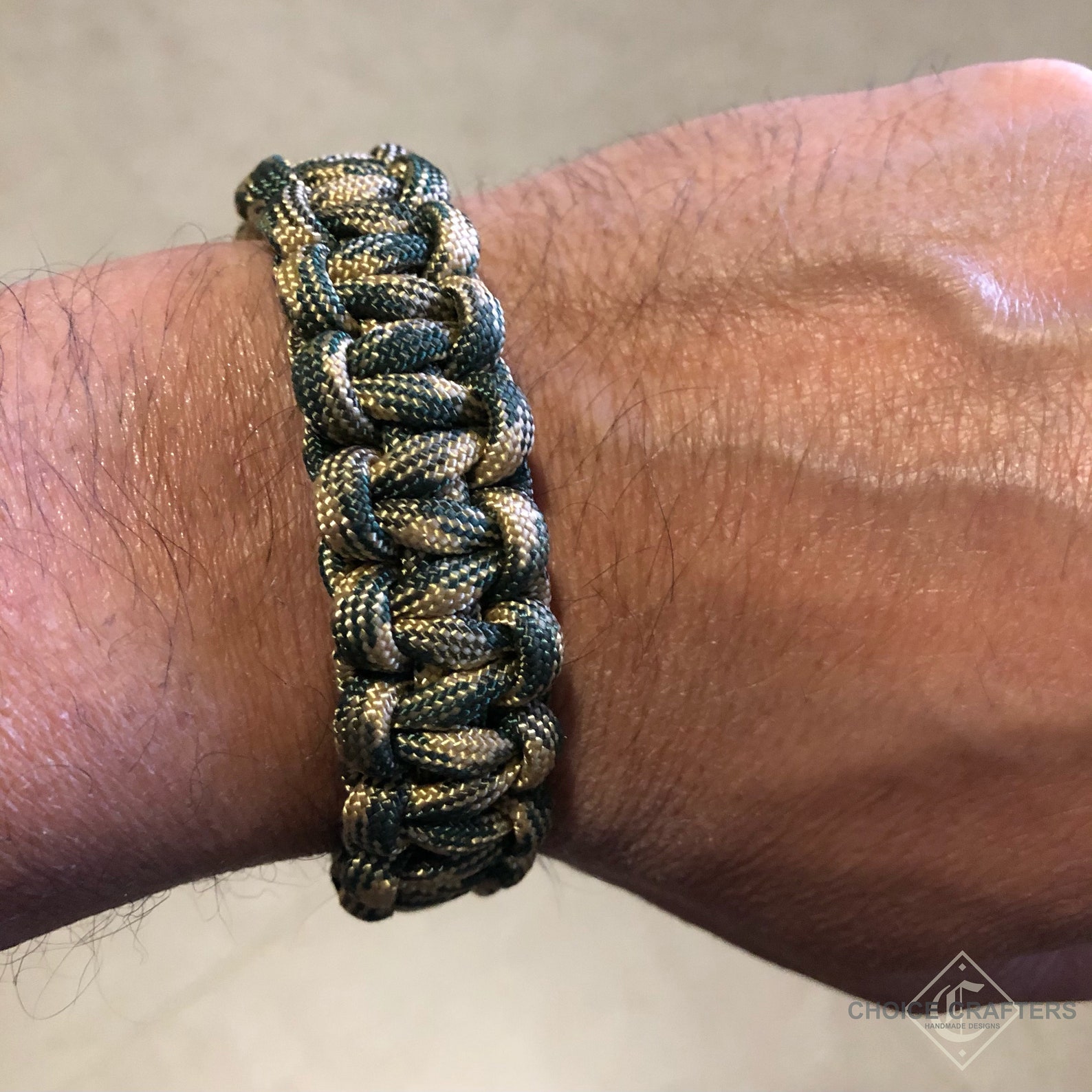 Camo Bracelet Unisex Comfortable Fit Handmade Colorful Etsy UK