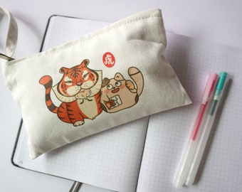 Jancat Original Designed Zipper Bag - Limited Collection - Pencil Bag - Cosmetic Bag - Travel Pouch