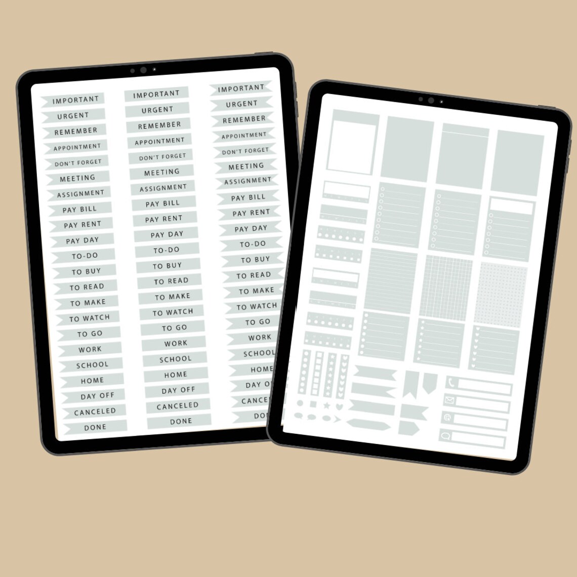 Goodnotes sticky notes. goodnotes stickers goodnotes stickers Etsy