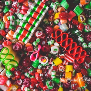 Vintage Christmas Candy Photo Download