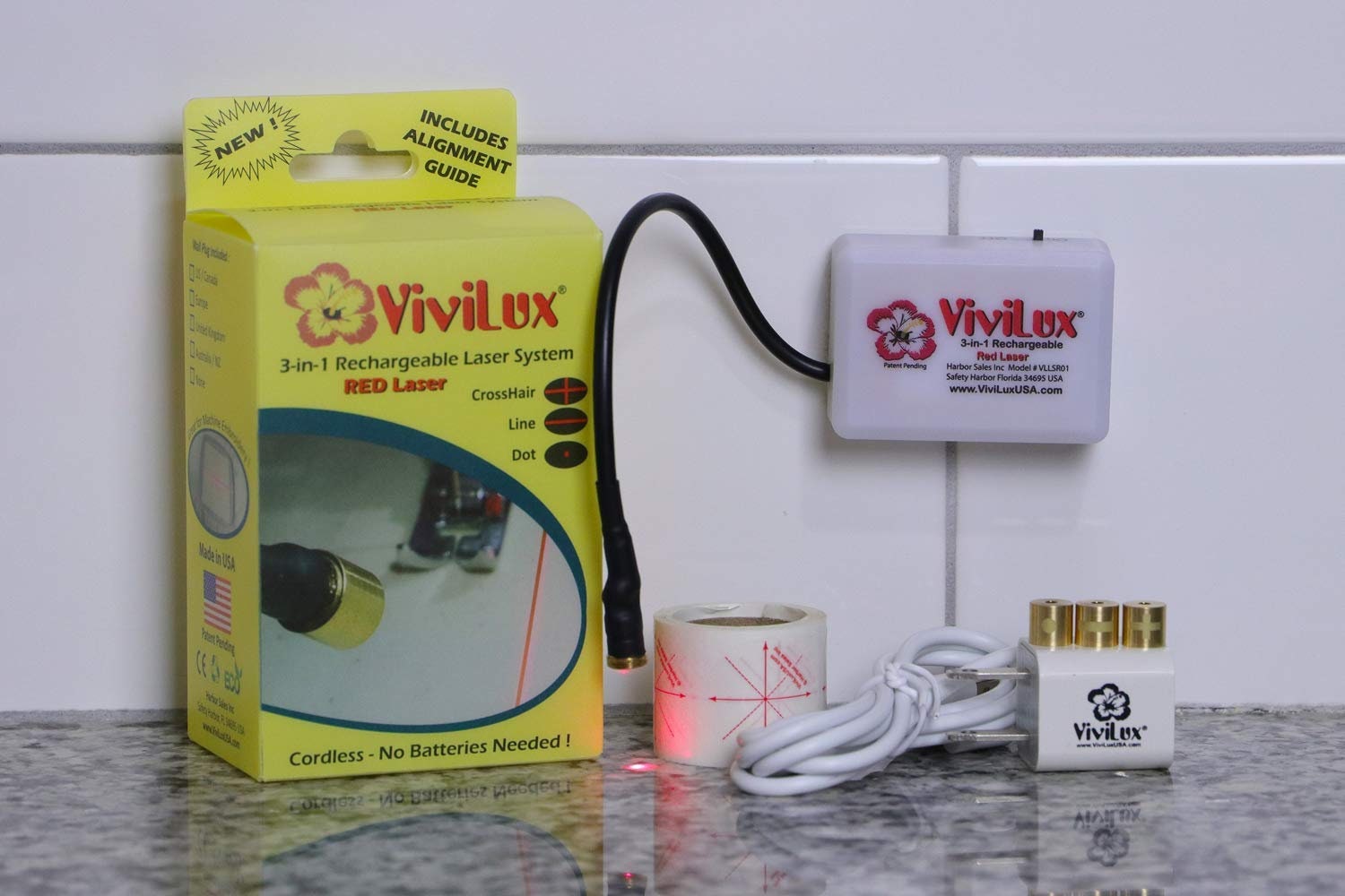 Vivilux 3in1 Rechargeable RED Laser System With Adjustable Etsy