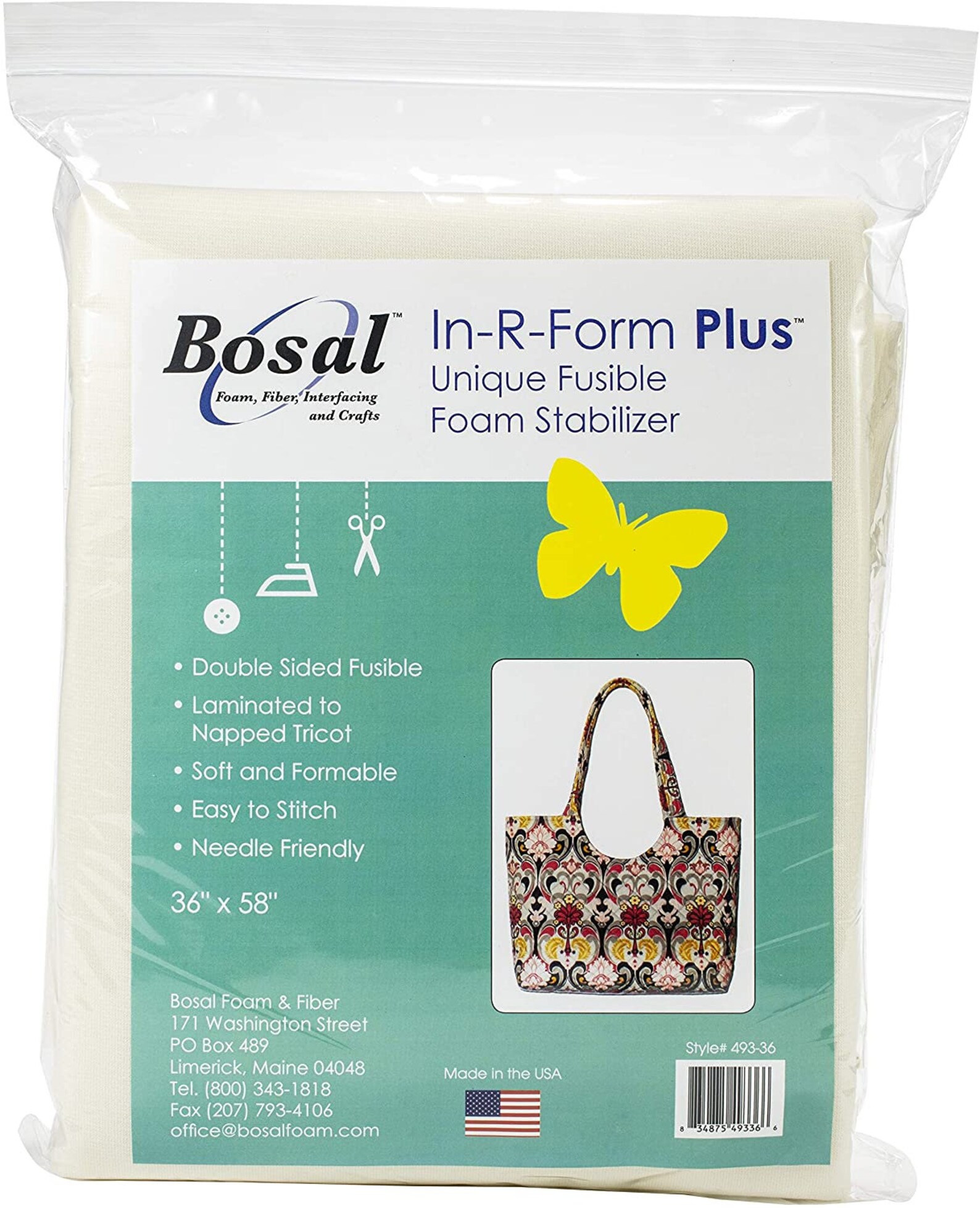 Bosal Rform Plus Unique Fusible Foam Stabilizer36 X58 Etsy