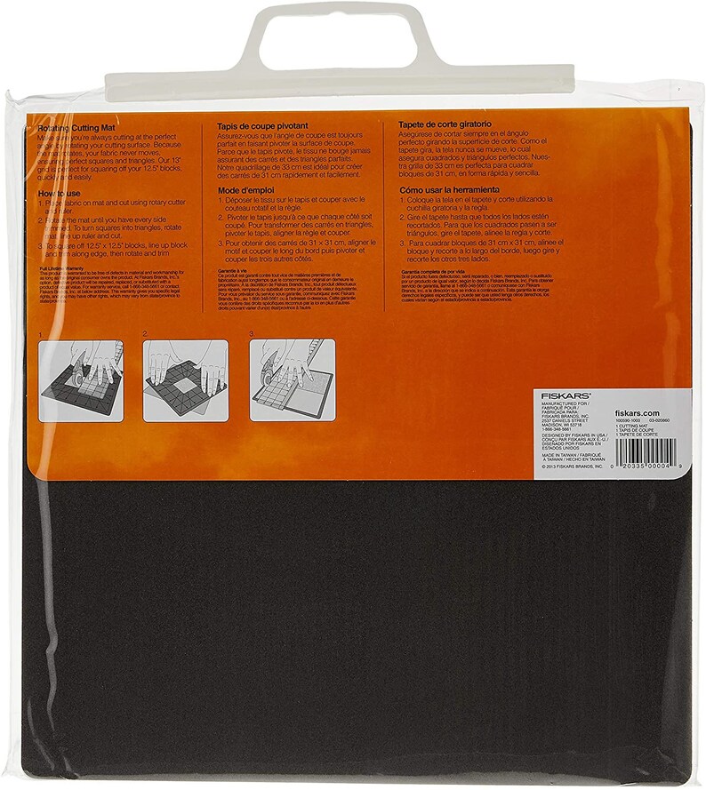 Fiskars 14x14 Inch Self Healing Rotating Cutting Mat Etsy