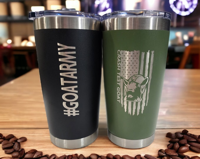 20oz CTG Laser Engraved Travel Mug Tumbler