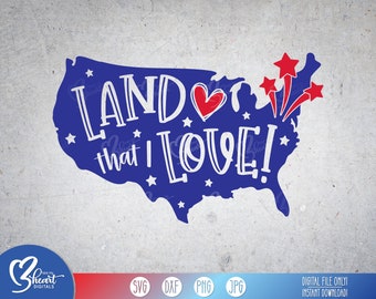 Download Land That I Love Svg Etsy