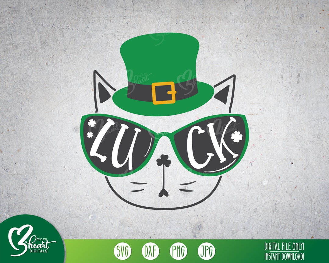 st paddys day cat shirt