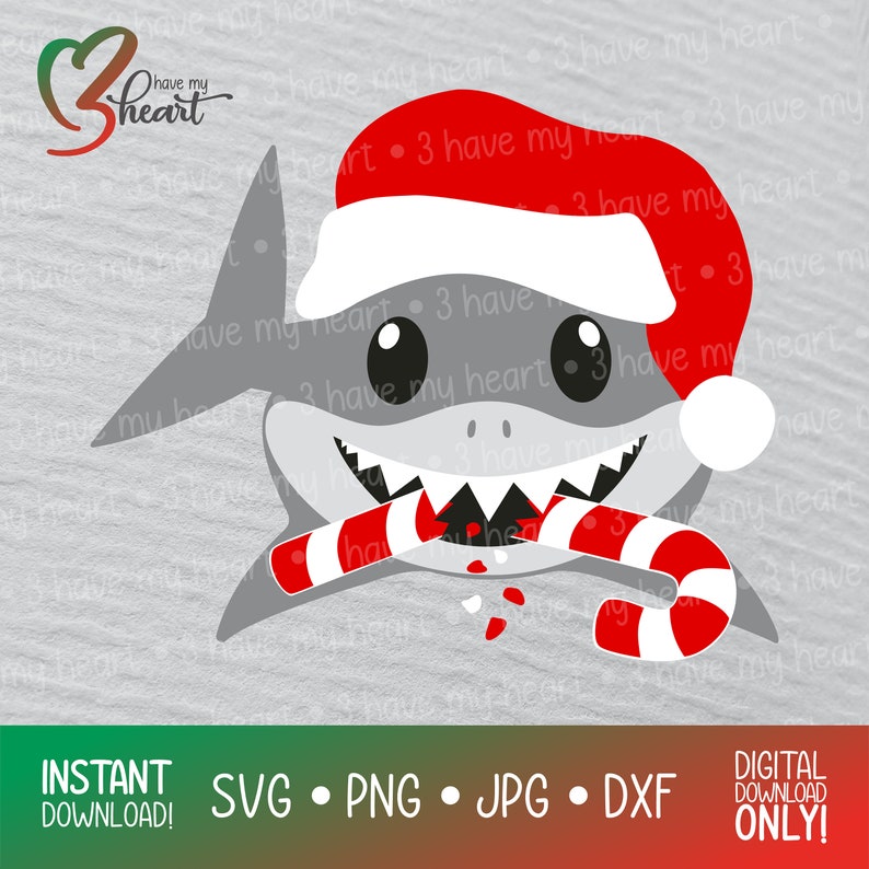 Download Shark Svg U2022 Santa Shark Svg U2022 Christmas Shark U2022 Kids Christmas Shirts Clip Art Art Collectibles