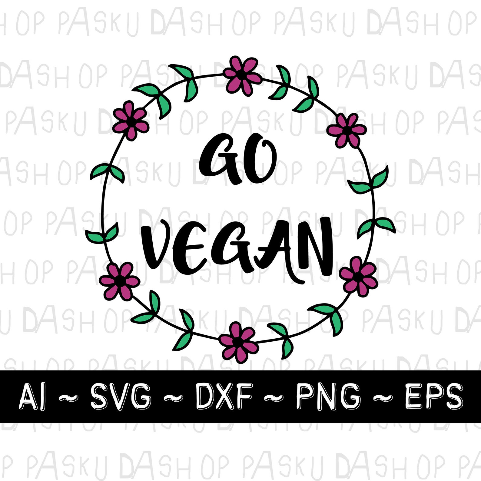 Go Vegan With Us - 3wtq43q