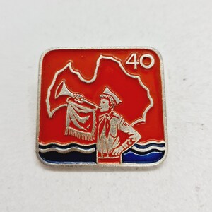Latvian Vintage Pioneer pin Made in USSR in 1980s