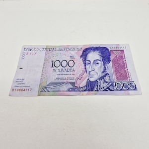 Venezuela (3 Notas) 1 Illón De Billetes Bolivar Soberano 2020, Auténtico, Nuevo, UNC. – Yaxa - Foto 13