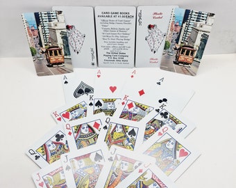 Carte da gioco americane d'epoca - 54 carte da gioco realizzate negli USA negli anni '90
