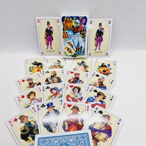 Russian vintage playing cards &quot;Moscow souvenir&quot; - 54 playing cards made in Russia in 1999