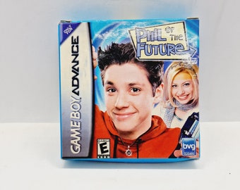 Vintage American Gameboy Advance cartridge with the game "Phil of the Future" made in USA in 2002