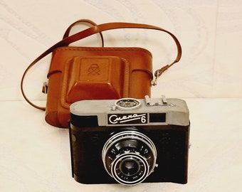 Soviet Vintage Photo camera Smena 6 Made in USSR in 1970s