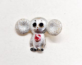 ソビエトヴィンテージチェブラーシカピン 1980年代にソ連で製造 - Etsy