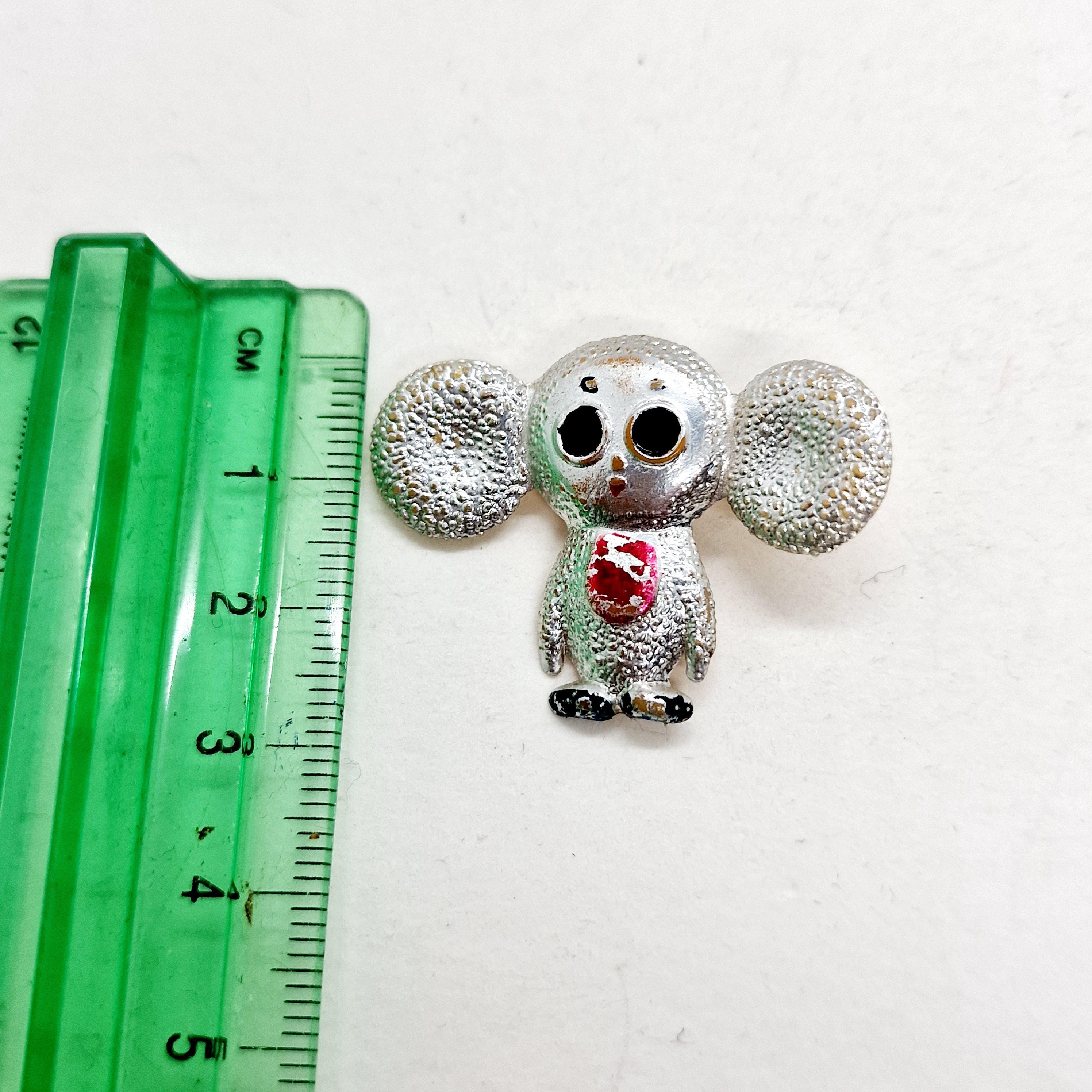 ソビエトヴィンテージチェブラーシカピン 1980年代にソ連で製造 - Etsy