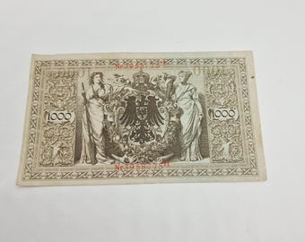 1922 年ドイツ帝国紙幣 10,000 マルク小額紙幣、未流通紙幣 - Etsy 日本
