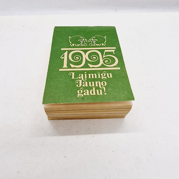 Tear Away Calendar Etsy