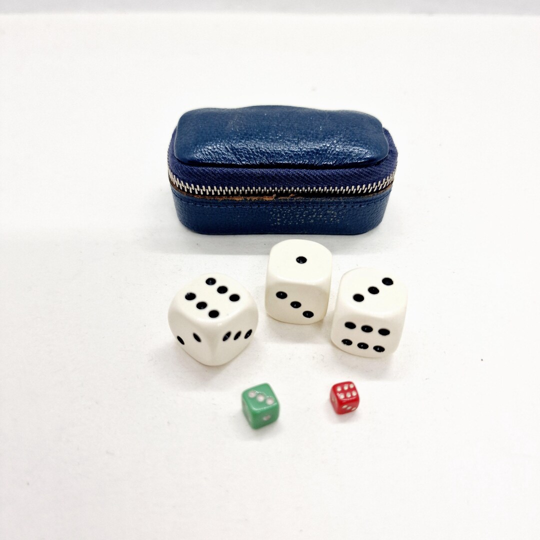 Vintage German Barbut Game Dice Set Made in Geramny in 1970s. - Etsy
