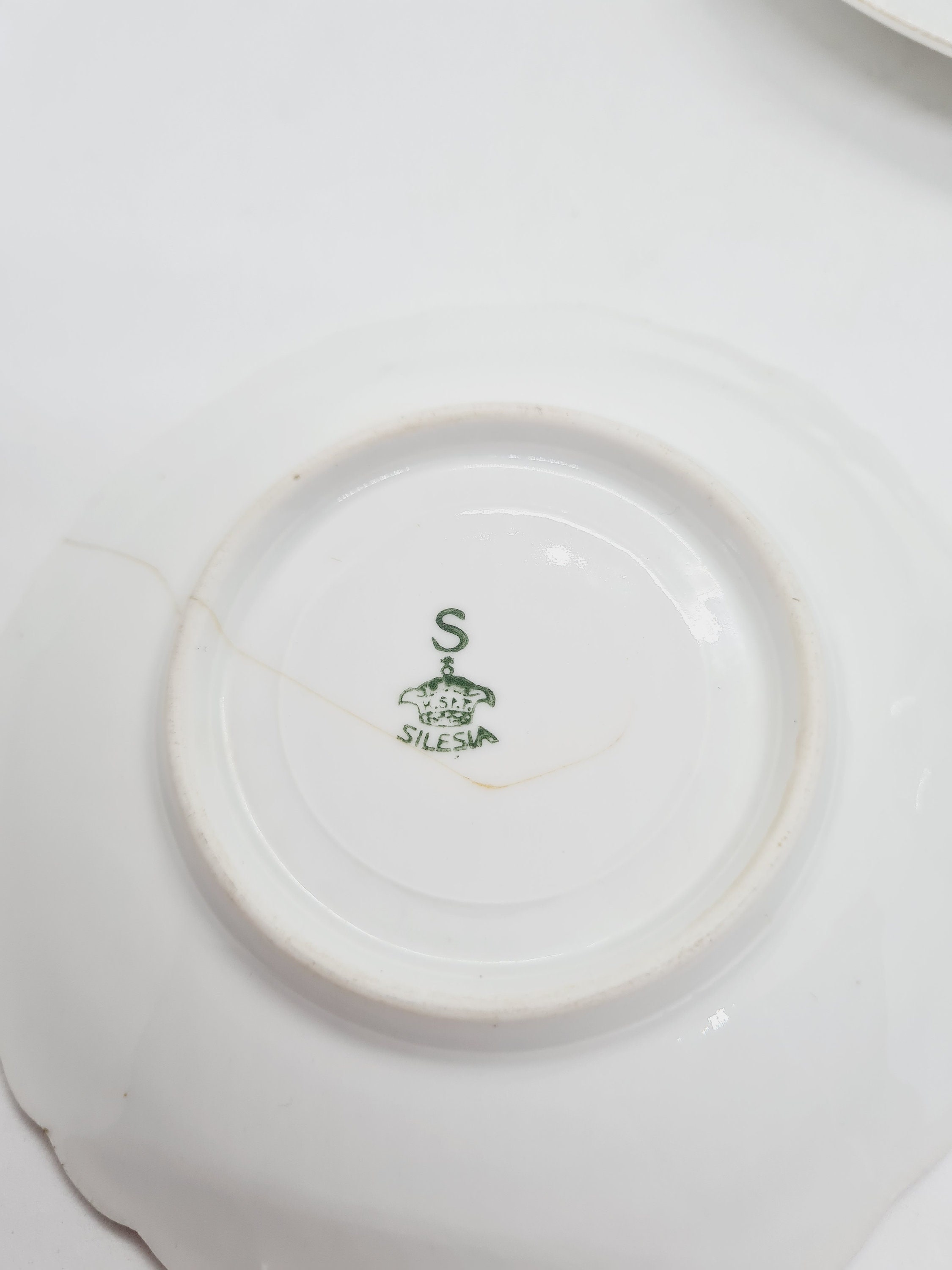 Antique German Porcelain Tea Cup Set Made in Germany in 1930s Etsy