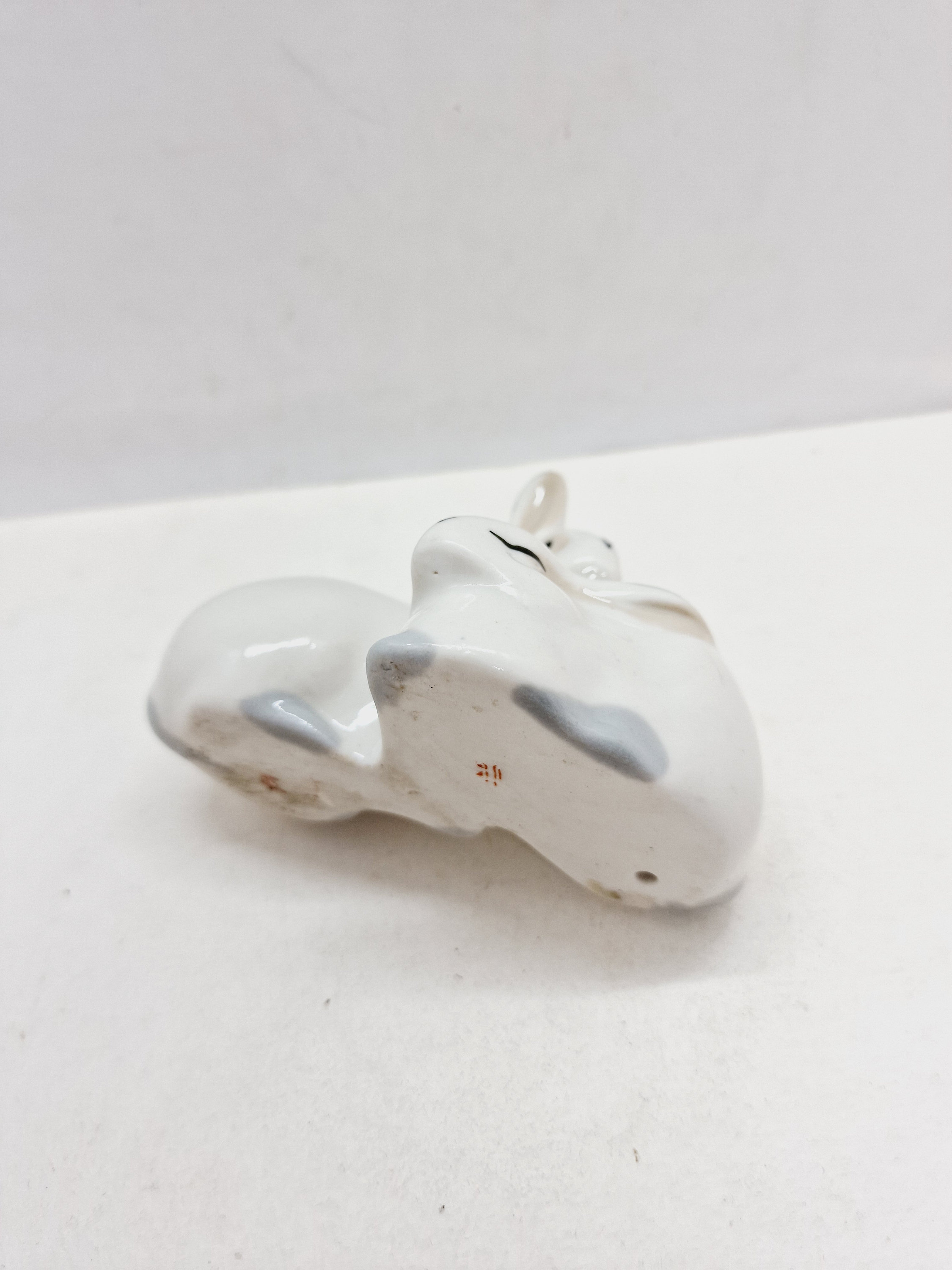 Soviet Vintage Rabbits Figurine - Porcelain Rabbits Figurine Made in ...