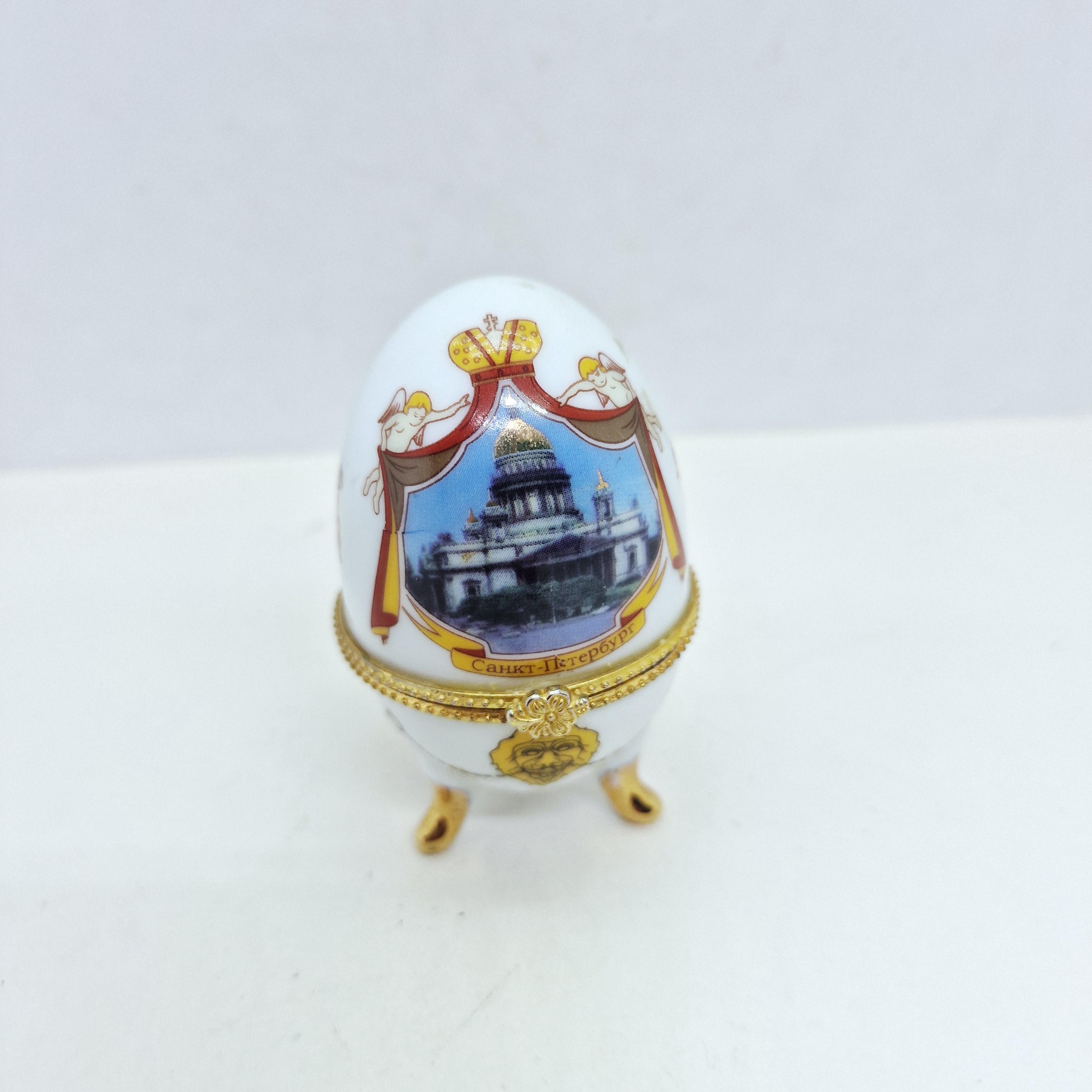 小物入れ　ロシア Russian Egg Box - Etsy