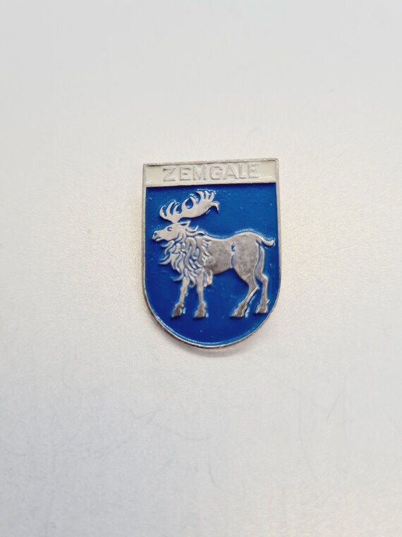 Zemgale Pin - Coat of Arms of Zemgale region of L… - image 2