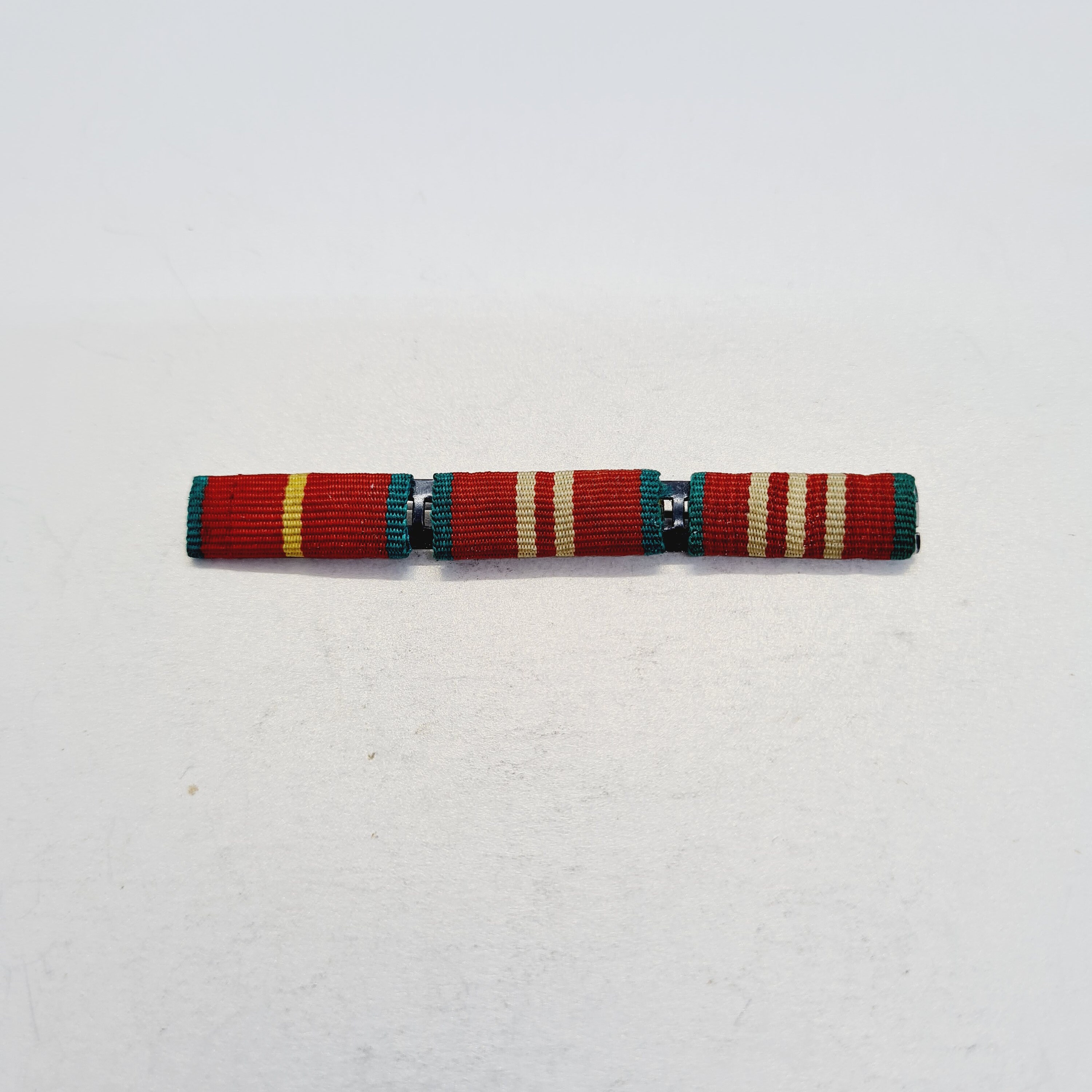 アンティークピケドプロヴァンス 葉風織模様リボン結び スカラップ