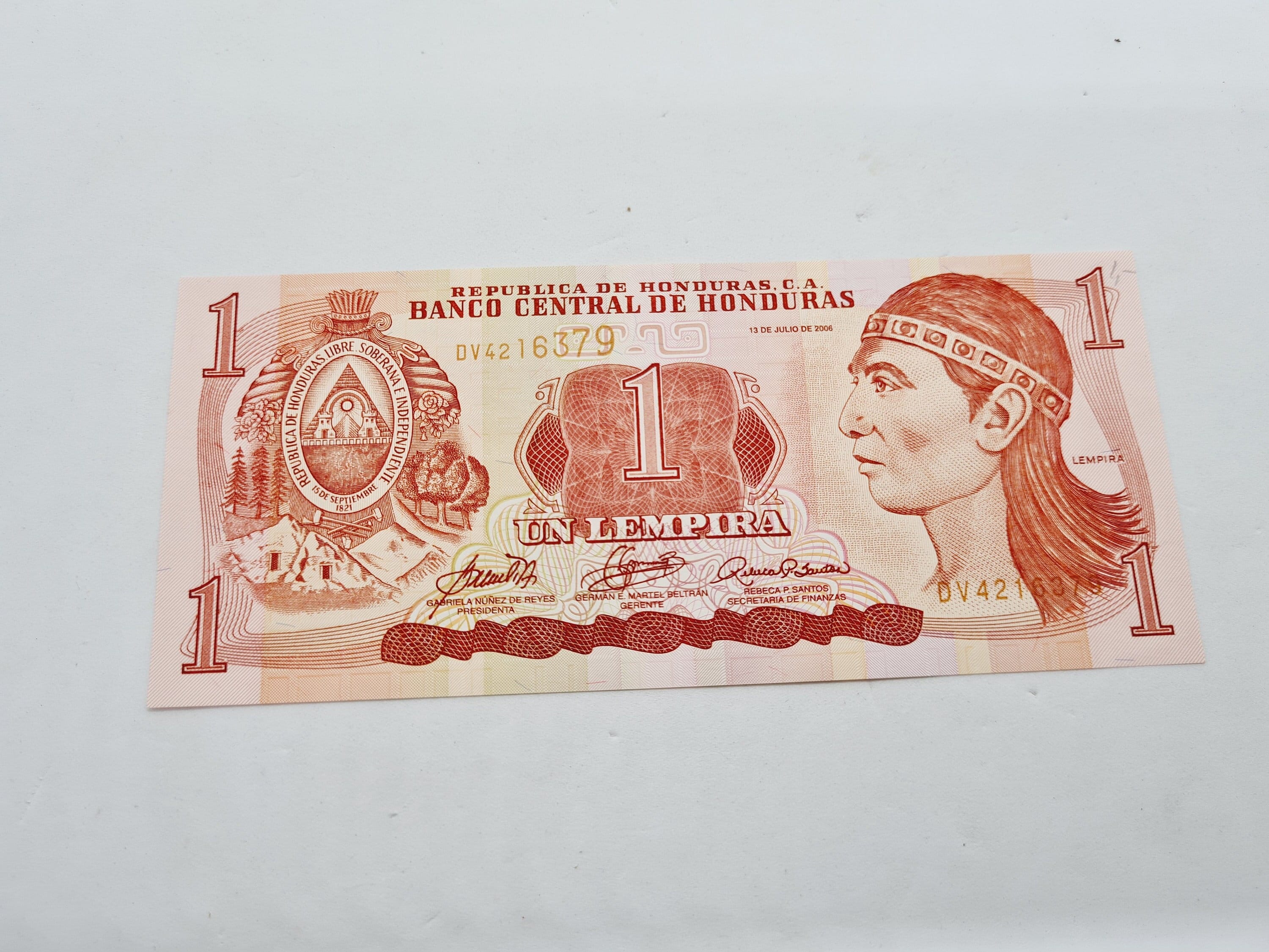 未使用　ホンジュラス　最高額　500レンピラ紙幣　P-W113 Honduras 500 Lempiras Banknote, 2022, P-113, UNC
