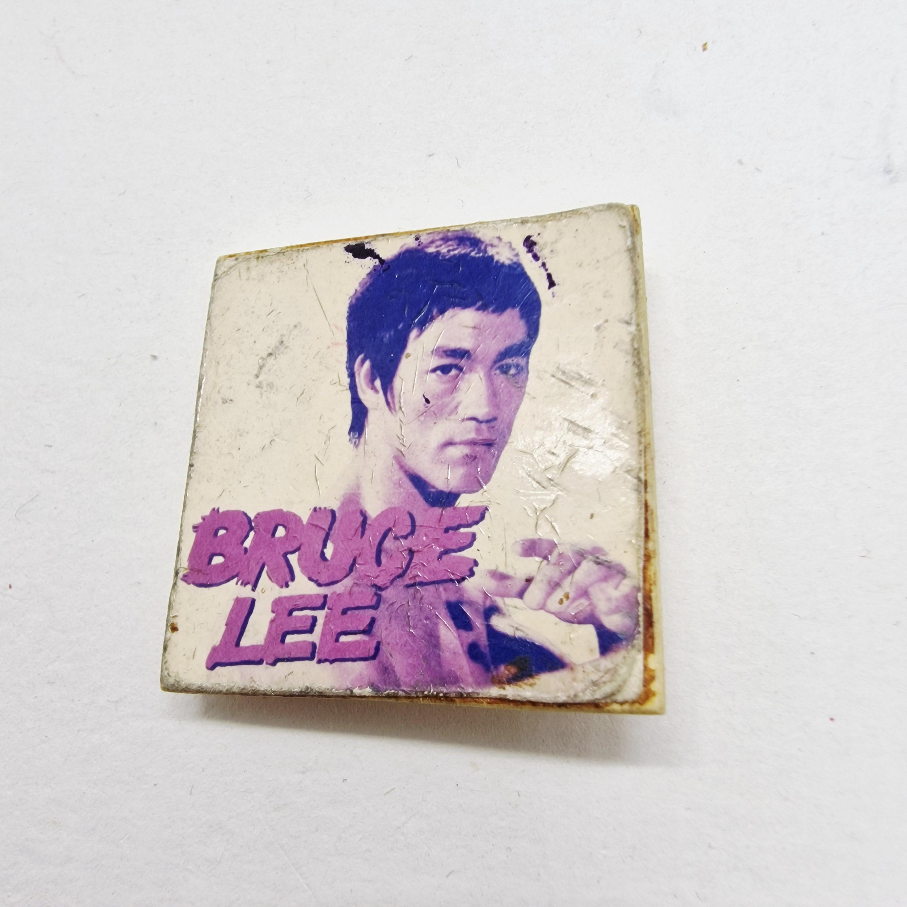 Bruce Lee Jewelry - Etsy Minx Bruce Lee Silhouette Dangle Earrings Martial Arts 100% Sterling Silver NEW main image 1