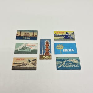 Lamette da barba vintage sovietiche NEVA, Ladoga e Baltica, prodotte in URSS negli anni '70.