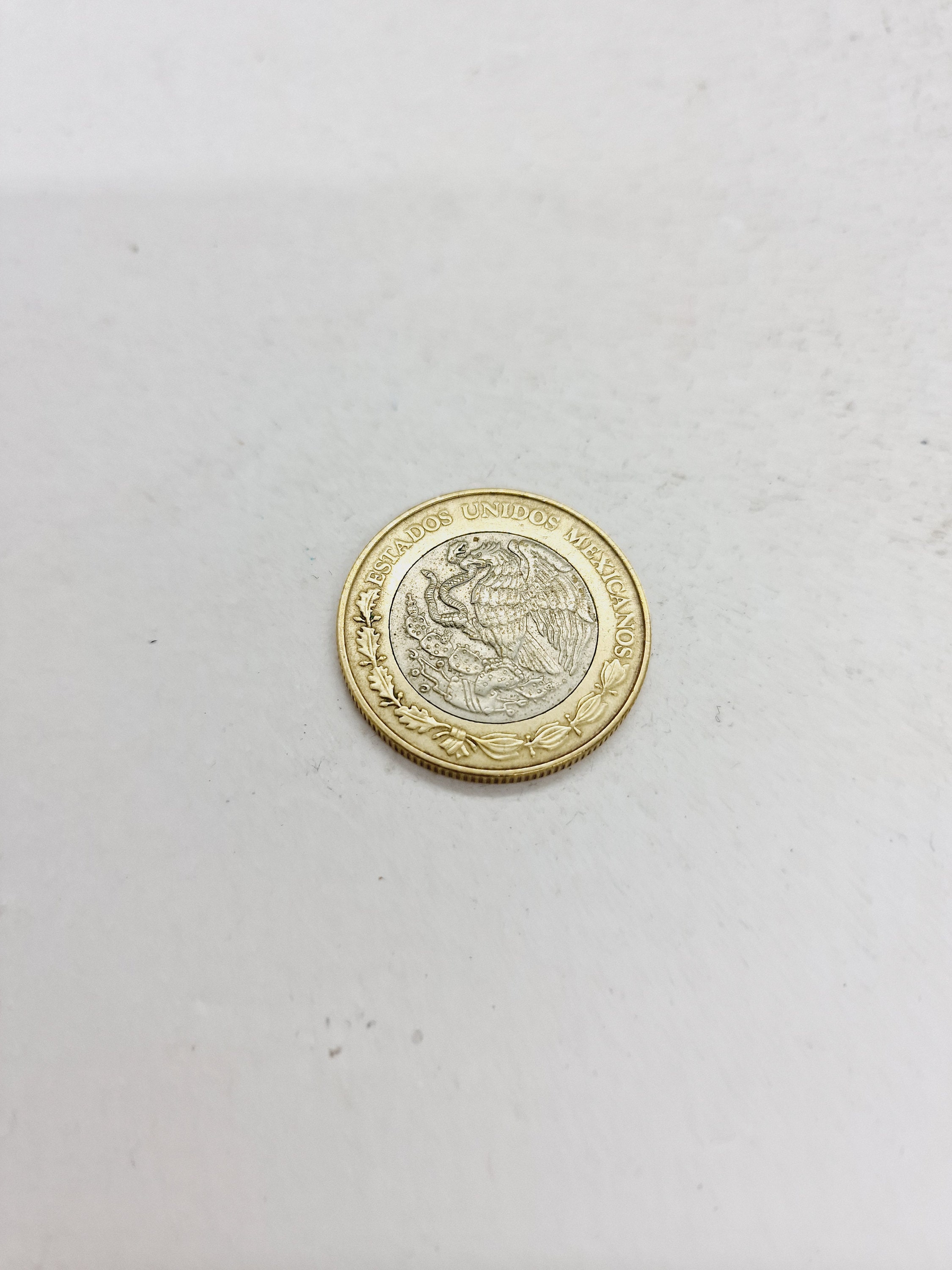 1998年にメキシコで発行されたヴィンテージのメキシコ10ペソ硬貨