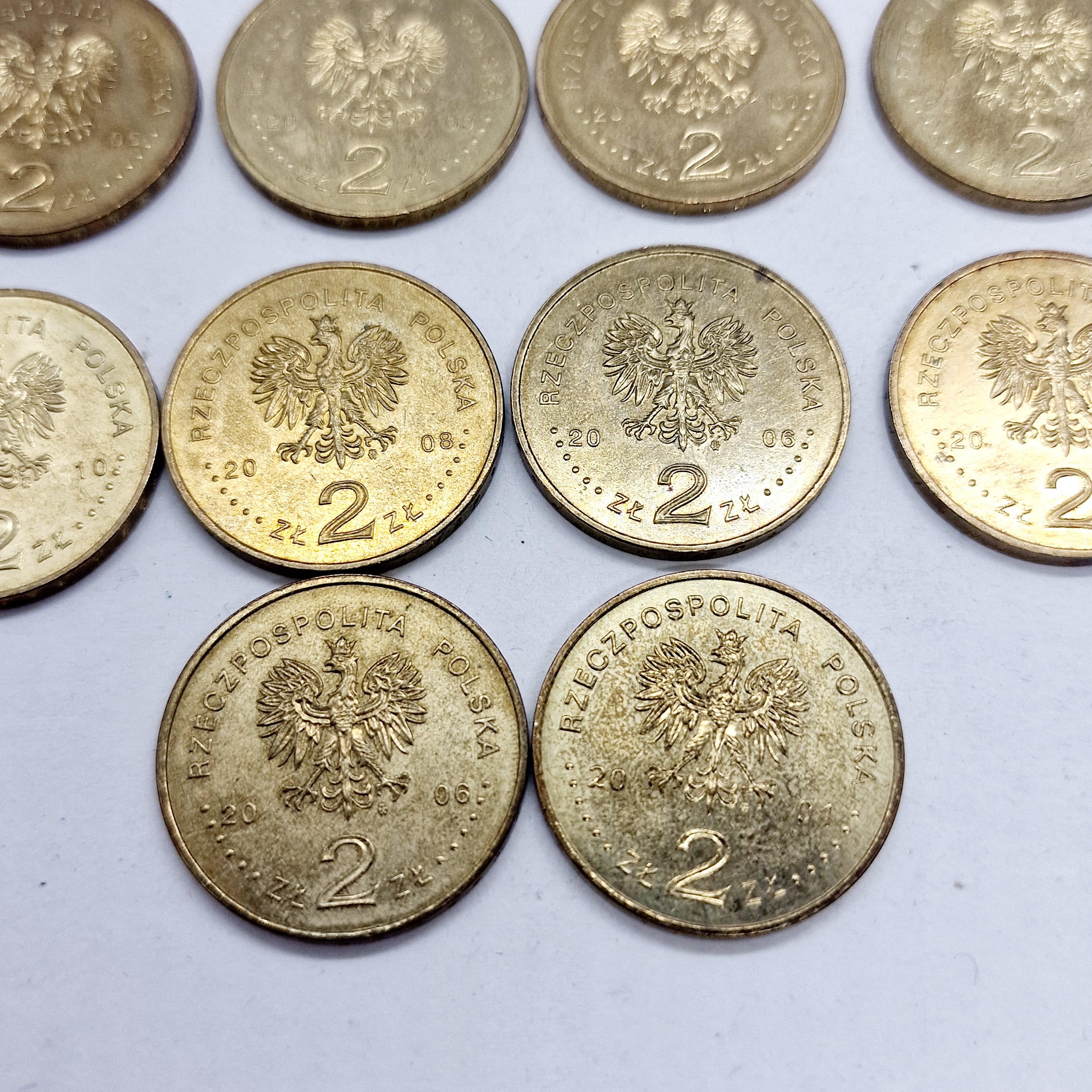 ポーランド 2ズウォティ硬貨セット - 2000年代のポーランド通貨（10枚