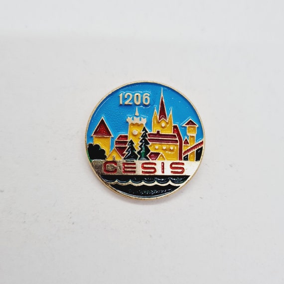 Cesis Pin - Coat of Arms of Cesis city in Latvia … - image 1