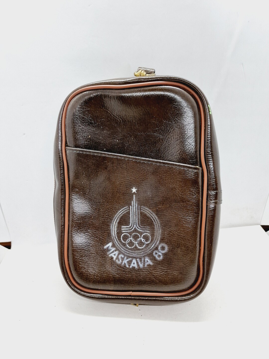 Valise Vintage Soviétique Jeux Olympiques Moscou 1980 - Taille 55x40cm - Originale, Occasion