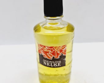 Latvian Vintage Cologne water Nelke Made by Dzintars factory in Latvia in 1971.