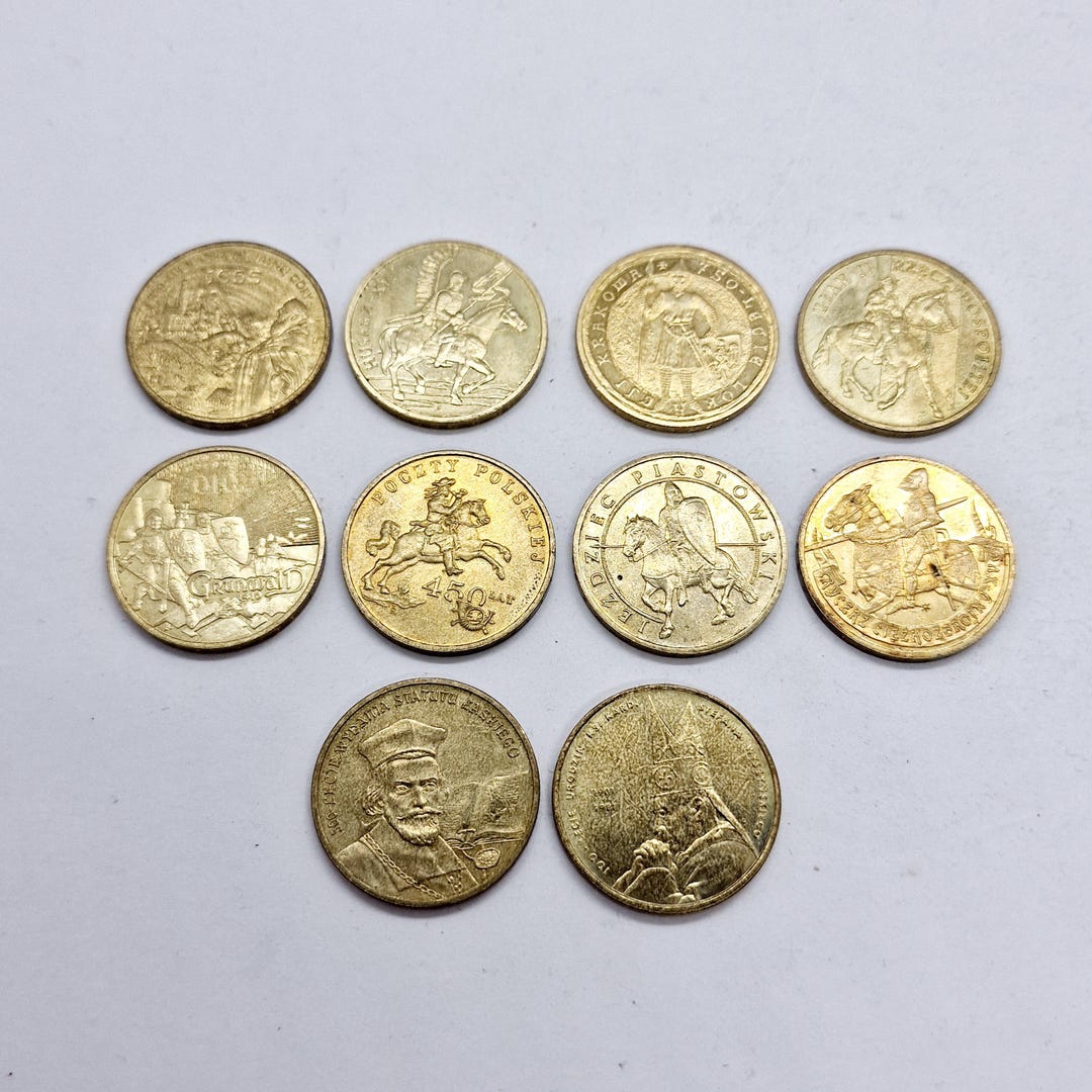 ポーランド 2ズウォティ硬貨セット - 2000年代のポーランド通貨（10枚