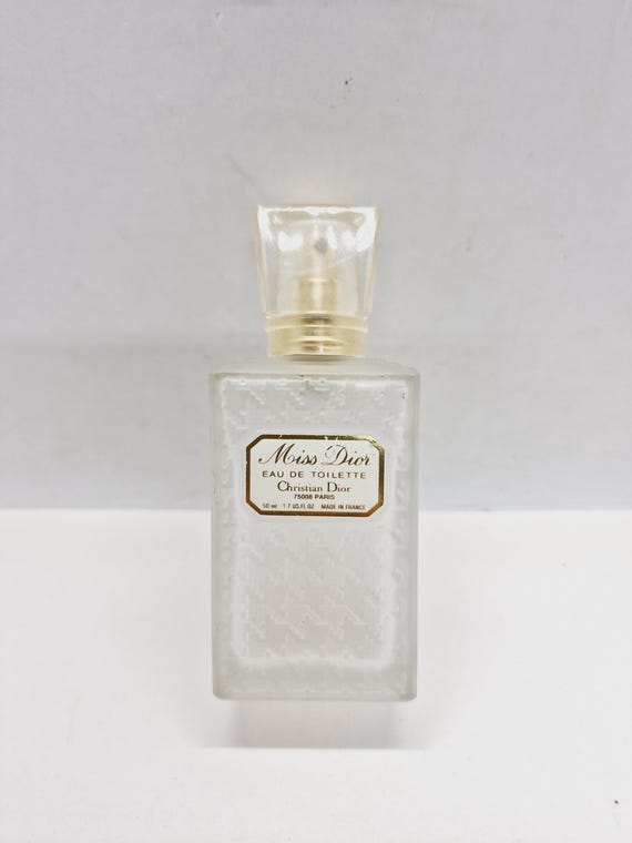 French Vintage Miss Dior Perfume Bottle 50 Ml Made in France in