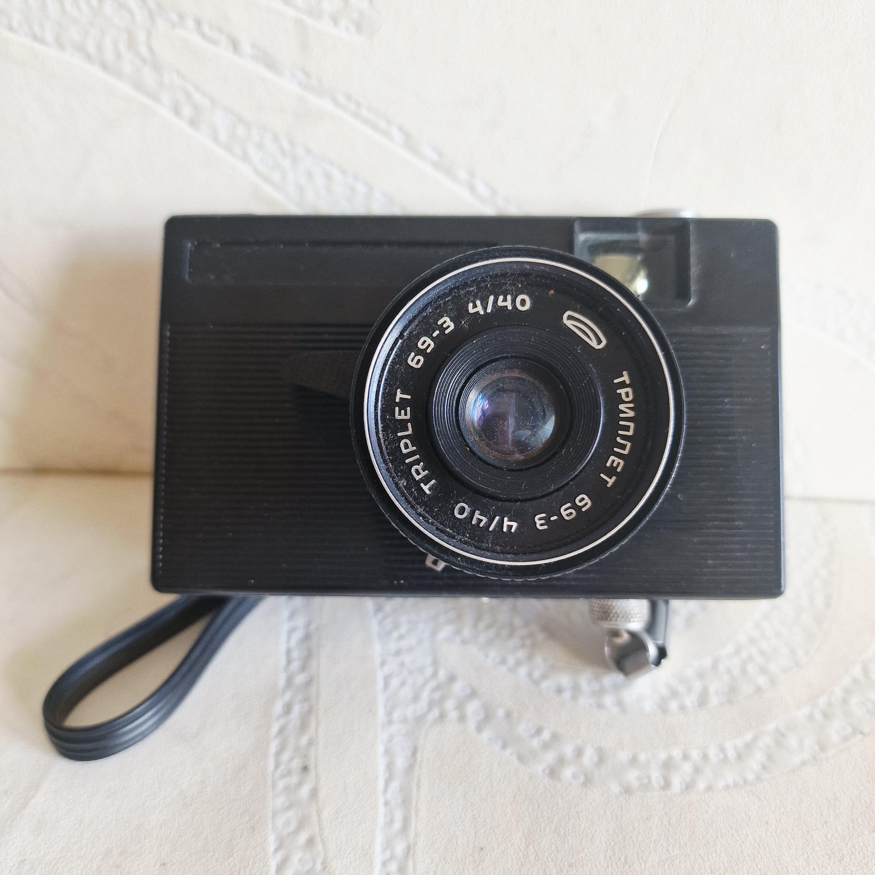 ソビエトヴィンテージ ヴィリアオートフォトカメラ 35 mm 写真付き